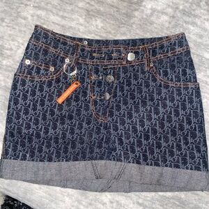 Stylish Blue Denim Skirt